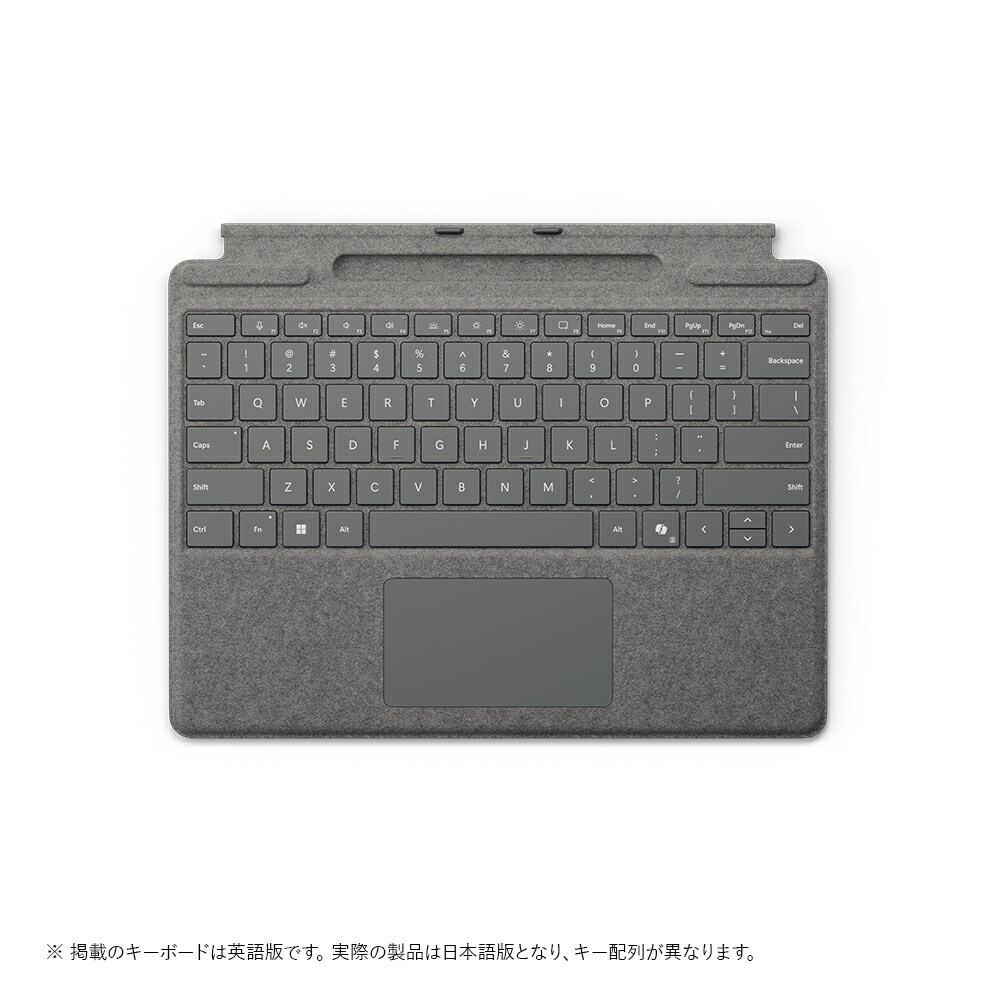 マイクロソフト Surface Pro 13 in 鍵盤（書き込み納める付き添い人/か細い 書き込み別売り）   プラチナ  8XA-00256