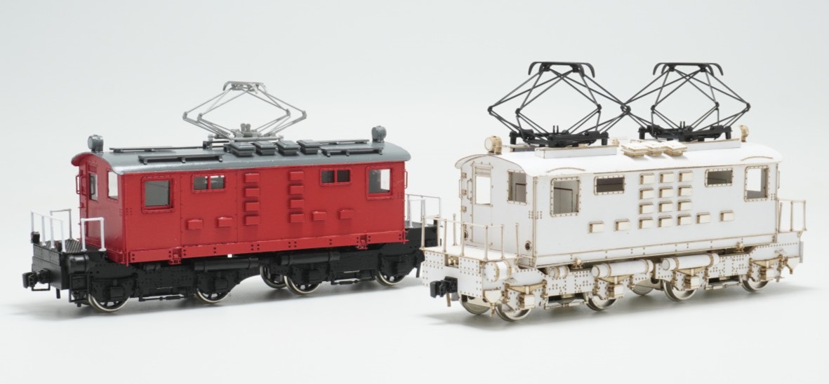 ［鉄道模型］甲府モデル (HO) 12-55 箱型電気機関車A1 ペーパーキット