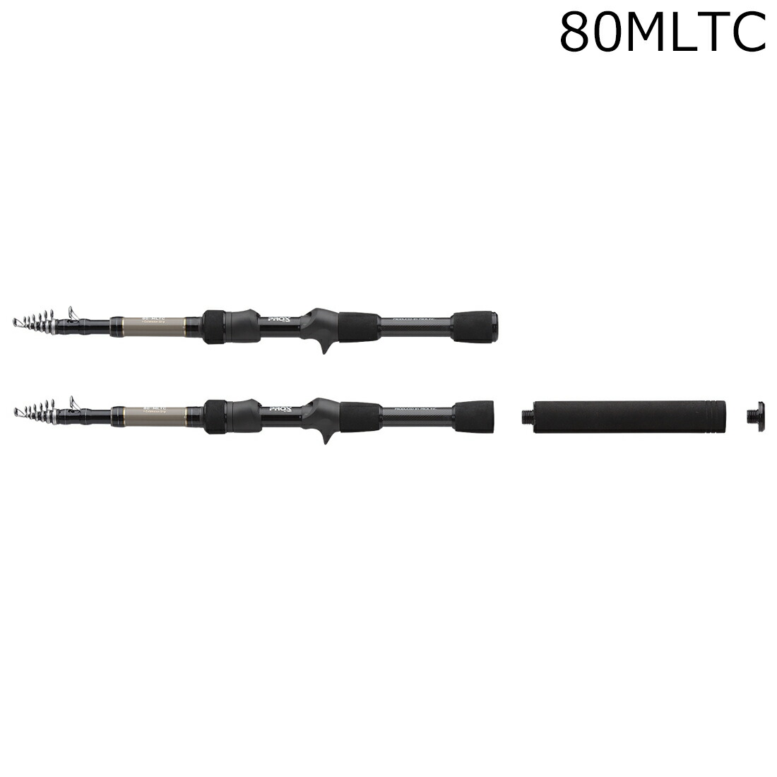 プロックス マイクロソルトTE 80MLTC 8.0ft 振出竿 ベイト MST80MLTC PROX コンパクトロッド|Joshin web 家電とPCの大型専門店