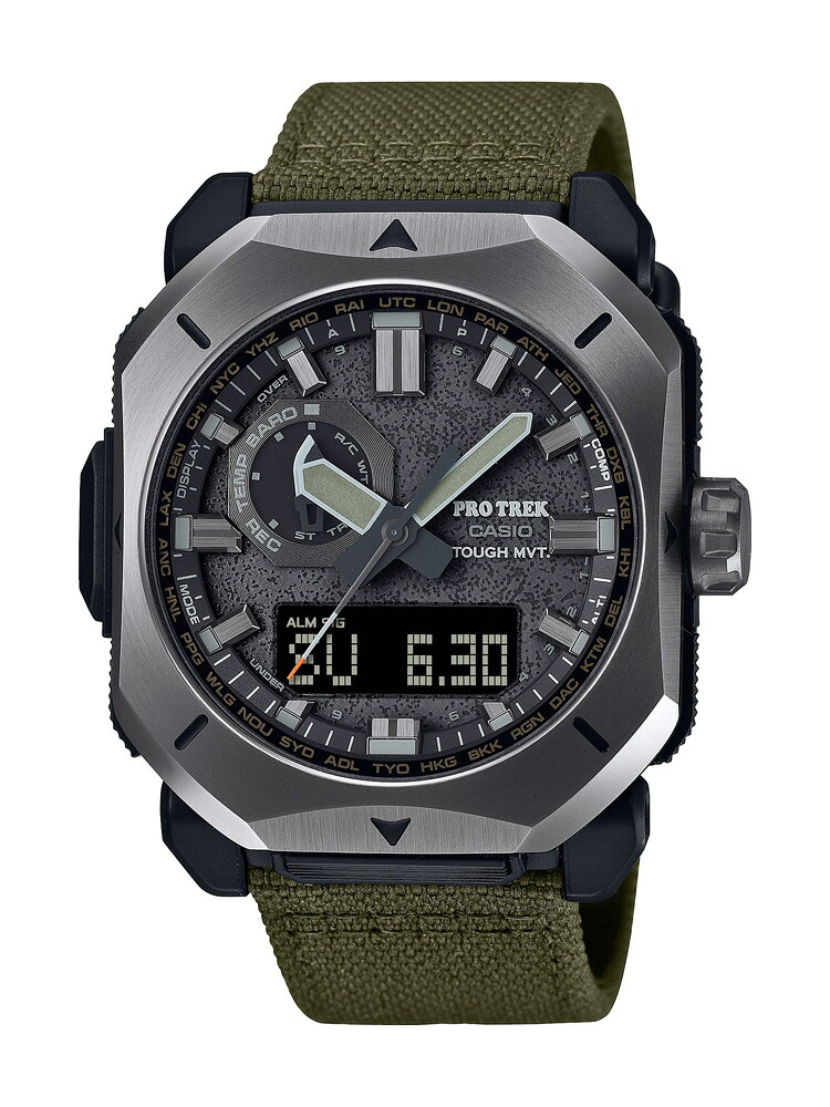 カシオ 【国内正規品】PROTREK　Climber Line ソーラー電波　メンズタイプ PRW-6900YB-3JF [PRW6900YB3JF]【返品種別A】