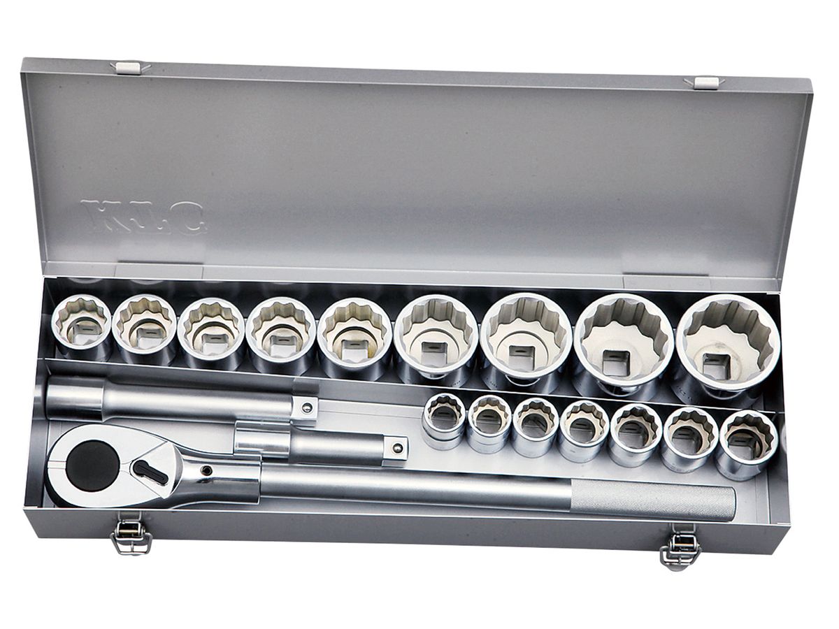 KTC(京都機械工具) 19.0sq ソケット鍵仕掛ける 19点 肺結核619B KTC