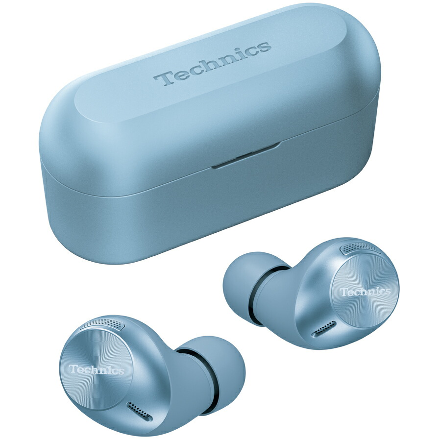 テクニクス ノイズキャンセリング機能搭載　完全ワイヤレスBluetoothイヤホン（モデレートブルー） EAH-AZ40M2-A Technics