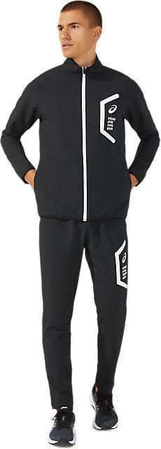 アシックス メンズ ドライ クロスジャケット（パフォーマンスブラック・サイズ：M） 2031E052-001-M TEAM　HEX　DRY　CROSS　JACKET [2031E052001M]