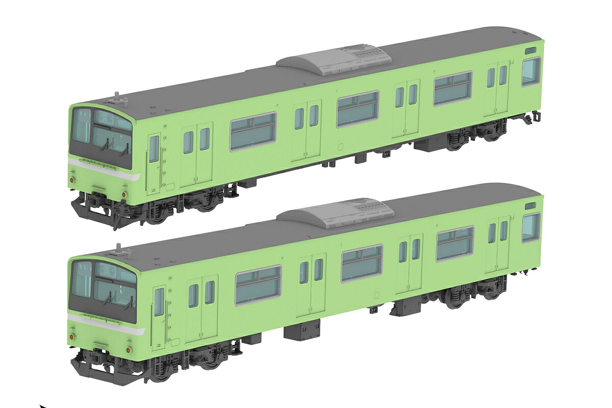 ［鉄道模型］PLUM (HO) PP201 JR西日本201系直流電車 30N 体質改善車(おおさか東線・大和路線) クハ201/クハ200セット