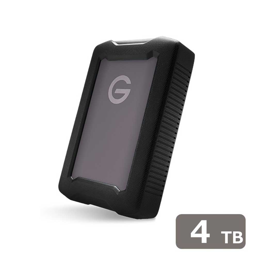 Western Digital｜ウエスタンデジタル 堅牢で軽量 バンパー付USB 3.2 Gen1対応ポータブルハードディスク 4TB SDPH81G-004T-GBA1D