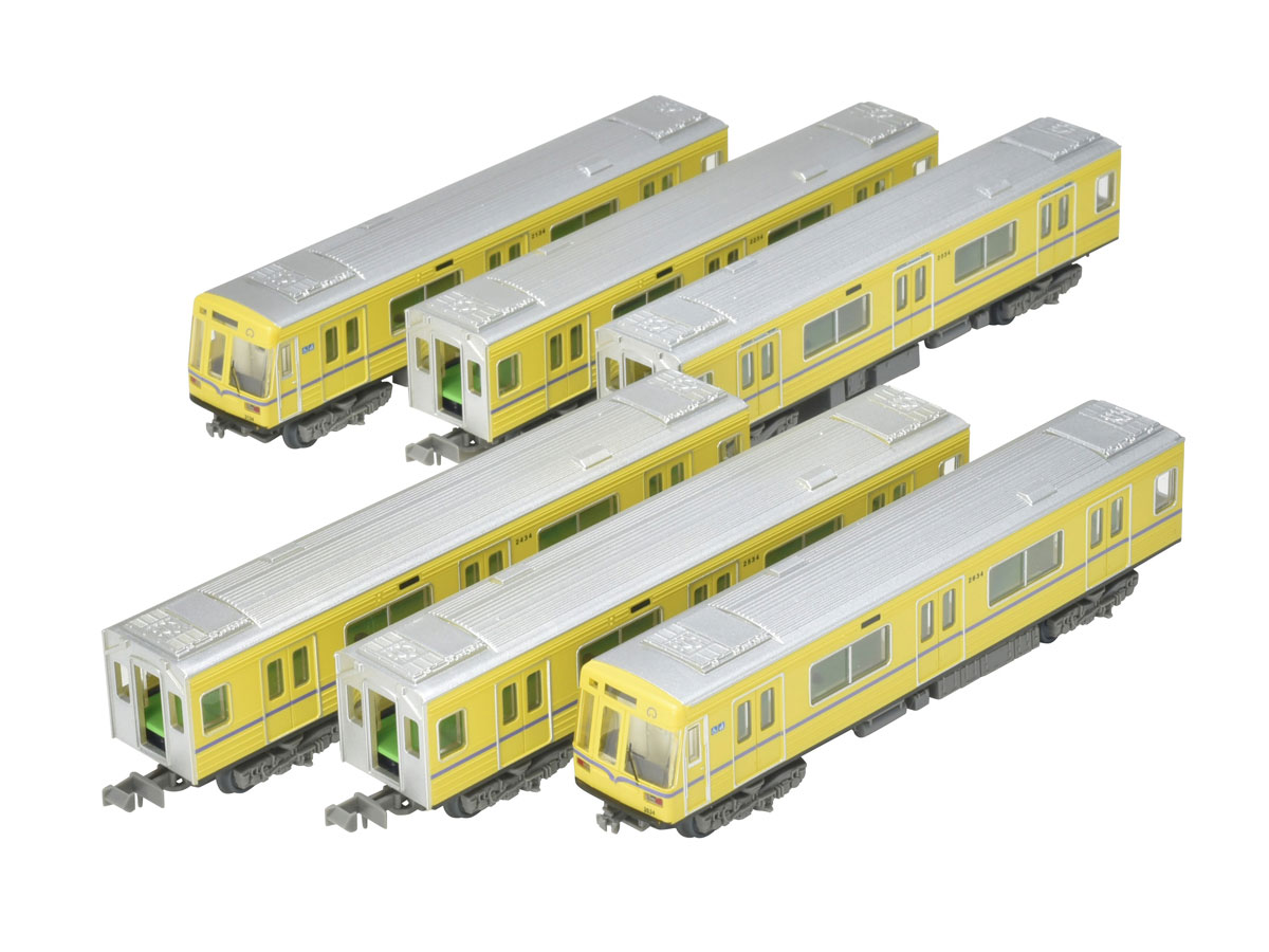 ［鉄道模型］トミーテック (N) 鉄道コレクション 名古屋市交通局名城線・名港線2000形（黄電メモリアルトレイン）6両セット