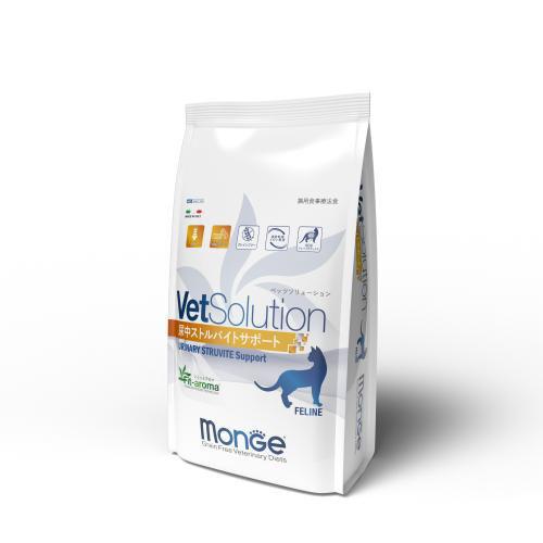 VetSolution 猫用 尿中ストルバイトサポート 2kg ジャパンペットコミュニケーションズ VSネコニヨウストルバイトS2KG
