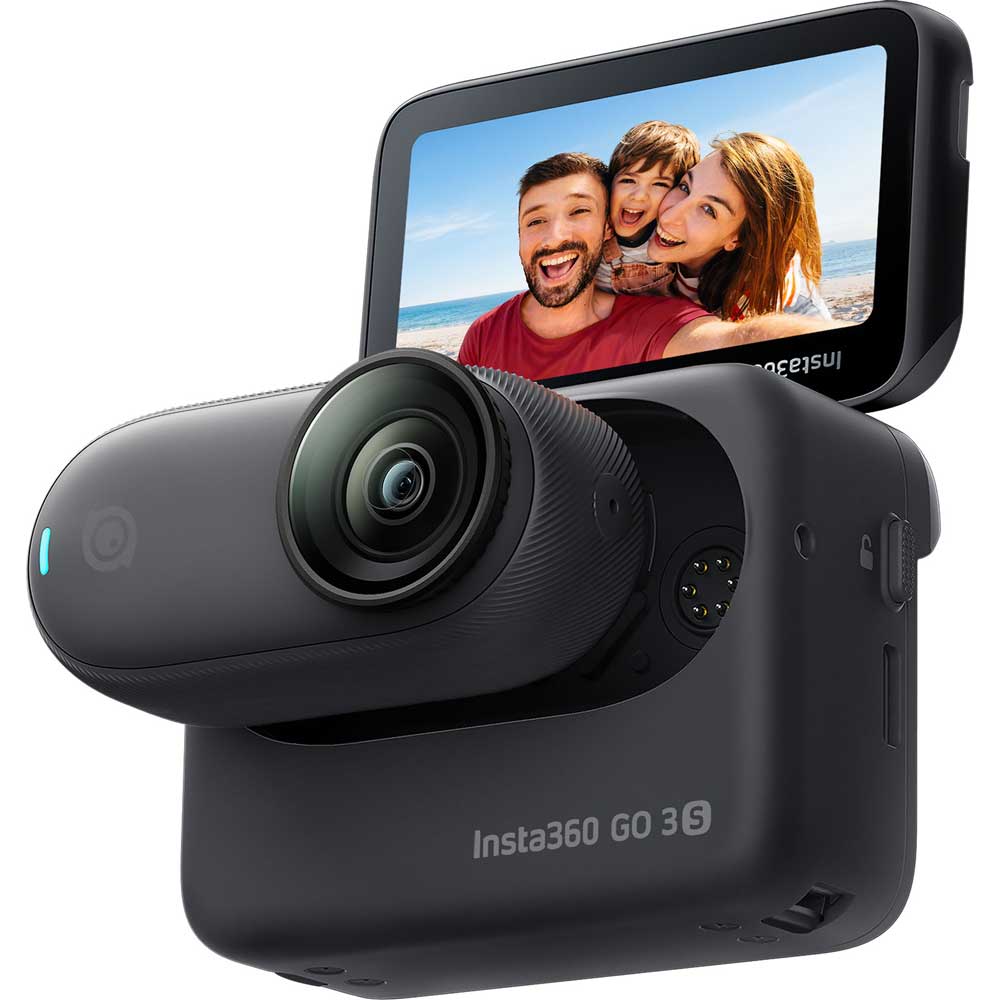 Insta360 動き写真器「Insta360 GO 3S」（64GB）十二時黒いこと CINSAATA-GO3S64K