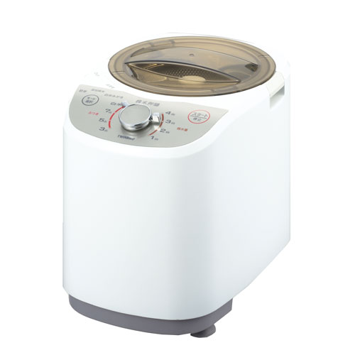 ツイン小鳥 パウダーコンパクト精米器（1～4合） 白いこと MR-E520W TWINBIRD 精米御膳 [MRE520W]