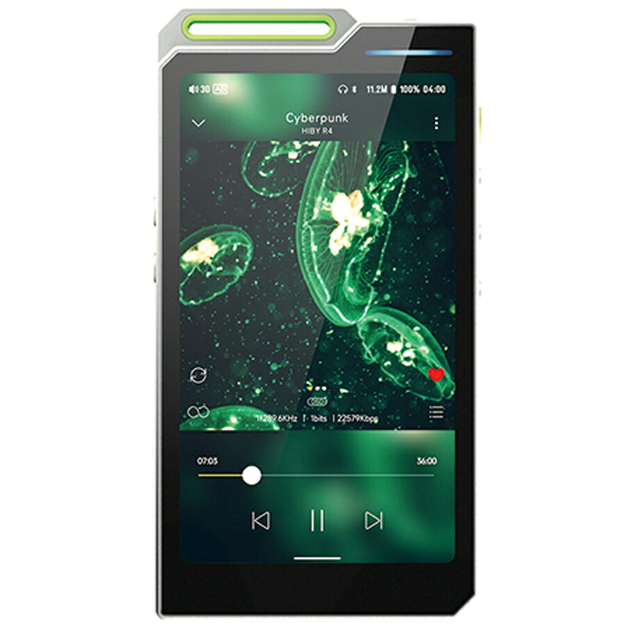 HiBy デジタルオーディオプレイヤー 32GBメモリ内蔵+外部メモリ対応(グリーン) R4-GREEN HiBy Music|Joshin web 家電とPCの大型専門店