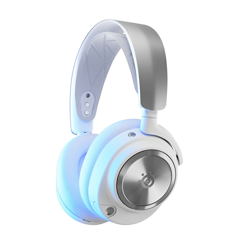 SteelSeries(スティールシリーズ) 2.4GHz/Bluetooth接続 ワイヤレスゲーミングヘッドセット Arctis Nova Pro WL P(PlayStation用) White(ホワイト) 61526J|Joshin web 家電とPCの大型専門店