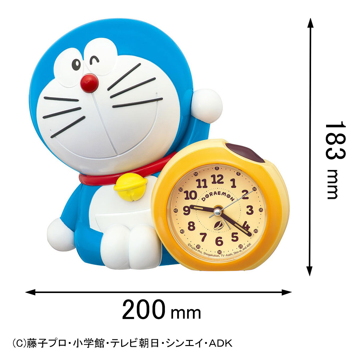 セイコー 目覚まし時計 SEIKO キャラクター目ざまし時計 JF-387-A [JF387A]【返品種別A】