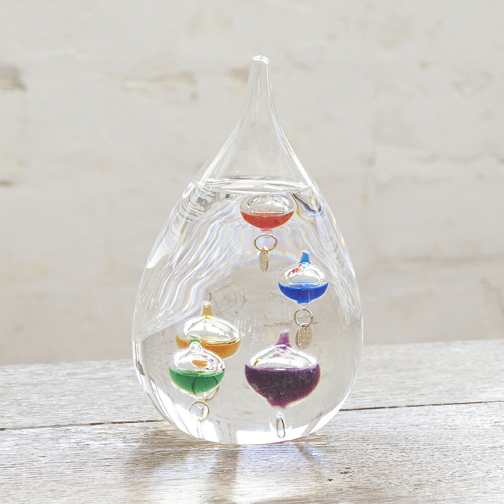 茶谷産業 Fun　Science　ガリレオ　ガラスフロート温度計しずくL 333-204(チヤタニ) [333204チヤタニ]