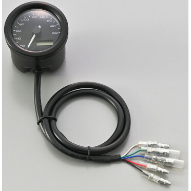 デイトナ VELONA 電気式スピードメーター Φ48 200km/h 44197