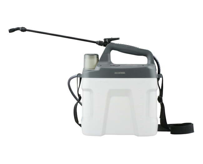 アイリスオーヤマ 充電式噴霧器 7.8L(ホワイト/グレー) JF-7800ホワイト/グレ- 9,980円