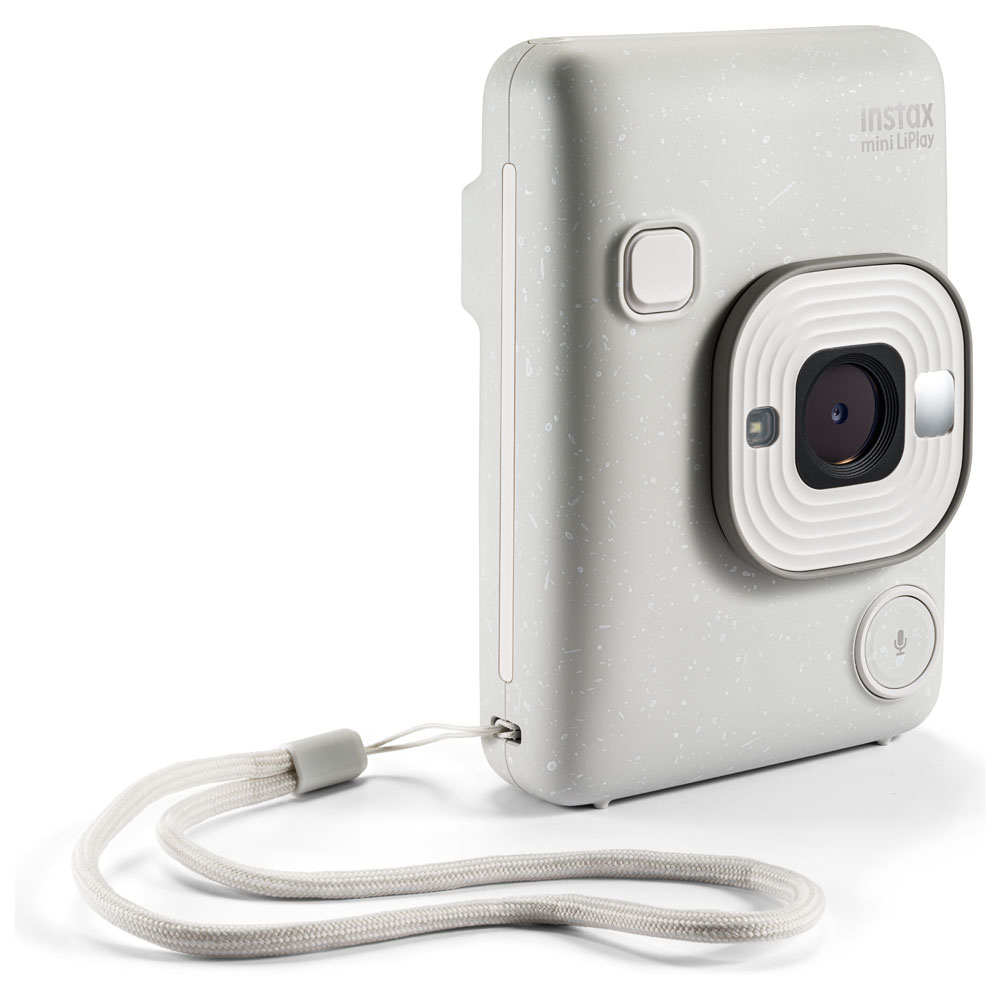 富士フイルム ハイブリッドインスタントカメラ チェキ「instax mini LiPlay」（白いこと） INS_LIPLAYC_WHITE FUJIFILM MISTY WHITE