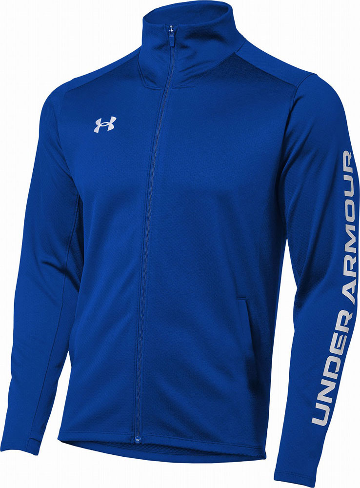 アンダーアーマー UA野球クラブ 蹴球 編み物 フルジップ トップス（Royal・大きさ：MD） DOM-1384780-400-MD UNDER ARMOUR