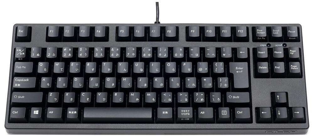FILCO Majestouch＋茶軸・テンキーテンキーレス・日本語かなあり・マットブラック FKBN91M/JMBH