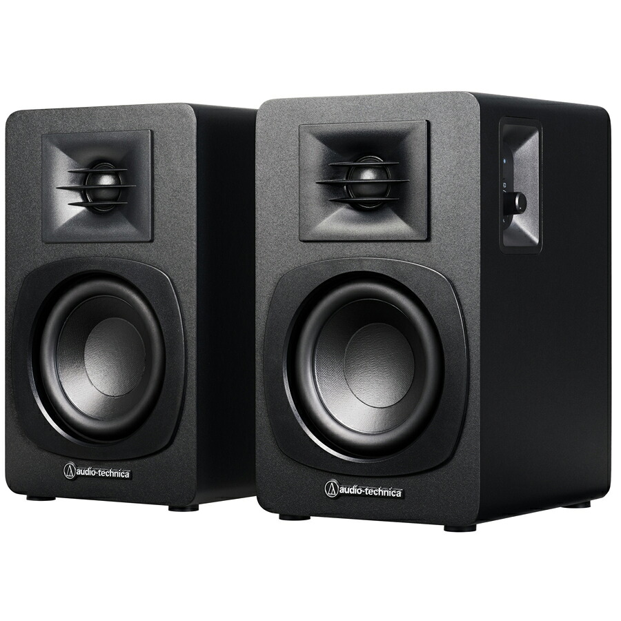 オーディオテクニカ Bluetooth対応 ワイヤレスアクティブスピーカー（ブラック） audio-technica AT-SP3X