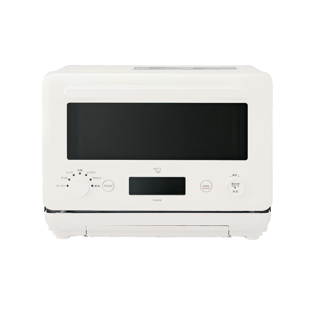 象印 オーブンレンジ　18L　ペールホワイト ES-KA18-WM ZOJIRUSHI　EVERINO 電子レンジ　象印 [ESKA18WM]｜Joshin web 家電とPCの大型専門店
