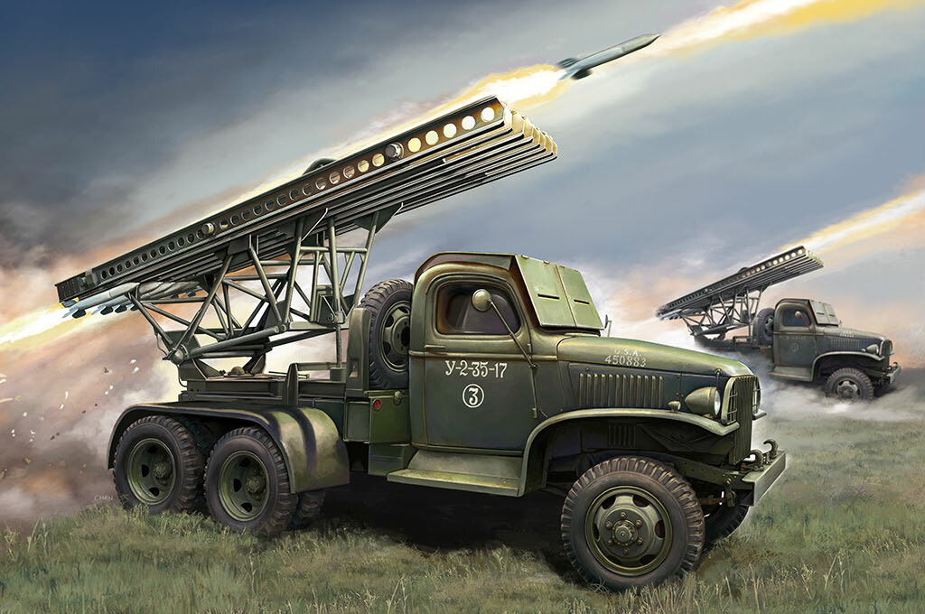 ホビーボス 1/35 ファイティングヴィークルシリーズ ソビエト GAZ-AAA w/ BM13/16 カチューシャ【84572】 プラモデル