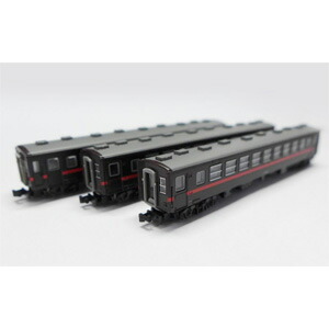 ［鉄道模型］六半 (Z) T014-4 もおか鐵道 50系客車（赤帯）3両セット