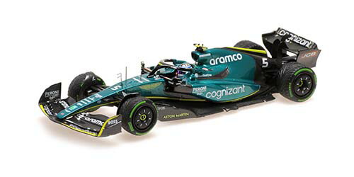 ミニチャンプス 1/43 アストン マーティン アラムコ コグニザント フォーミュラ ワン チーム AMR22 セバスチャン･ベッテル 日本GP 2022【417221805】 ミニカー