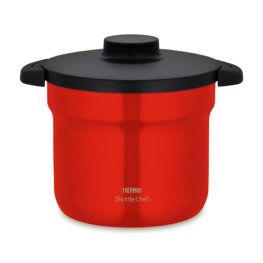 サーモス 【IH対応】シャトルシェフ　4.3L　アーバンレッド KBJ-4502-UR THERMOS [KBJ4502UR]