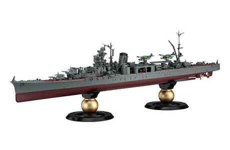 フジミ 1/700 帝国海軍シリーズNo.37 日本海軍軽巡洋艦 矢矧 （昭和20年/昭和19年） フルハルモデル（エッチングパーツ付き）【FH37EX-1】 プラモデル