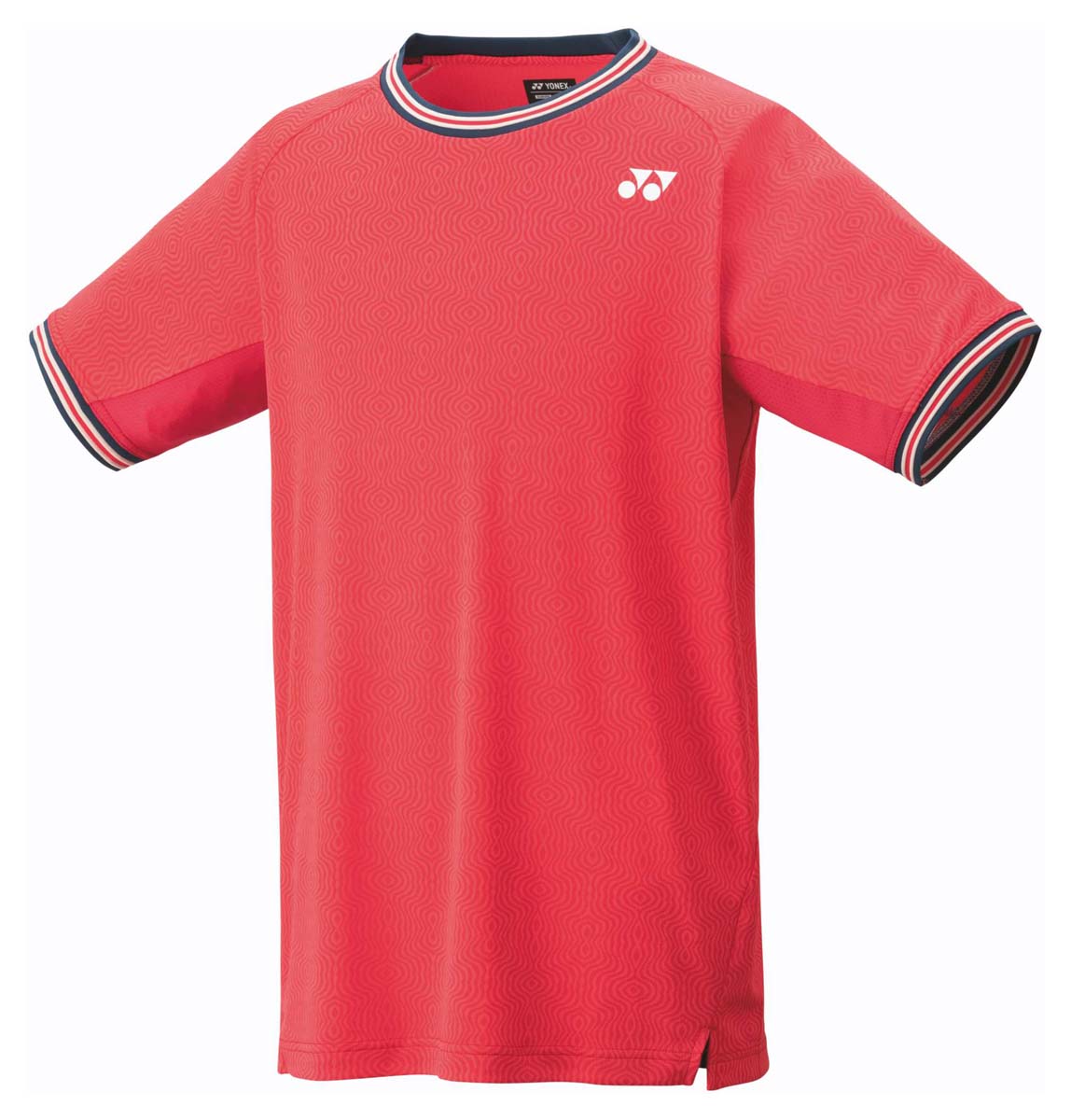 ヨネックス メンズ ゲームシャツ（フィットスタイル）（パールレッド・サイズ：M） YO-10578-321-M YONEX