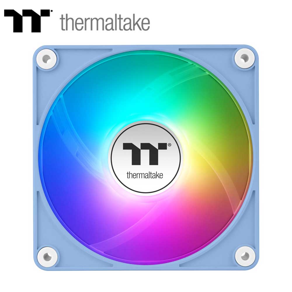 Thermaltake｜サーマルテイク CT120 EX ARGB Sync PC Cooling Fan 3 Fan Pack -Hydrangea Blue- 120mm/3ファンパック（アジサイブルー） CL-F196-PL12BU-A 5,402円