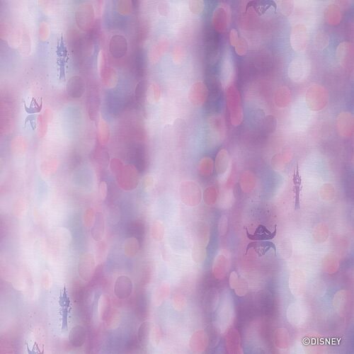 スミノエ(SUMINOE) PRINCESS/シーザライトボイル カーテン 1枚入り（幅100×高さ133cm・パープル） M1205-100-133 塔の上のラプンツェル レースカーテン(342-73840) [M1205100133]【Disneyzone】