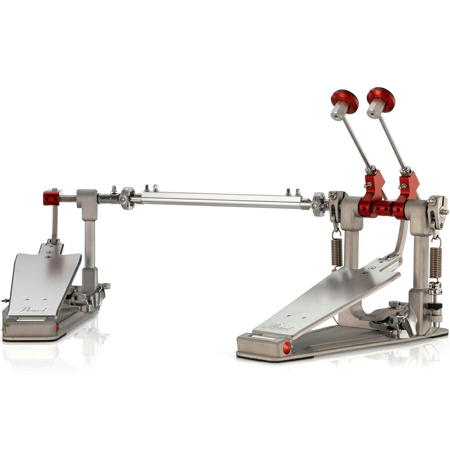 パール楽器 ドラムペダルデーモン「XR」ツインペダル P-3502D Pearl Demon Drive XR Machined Double Pedal
