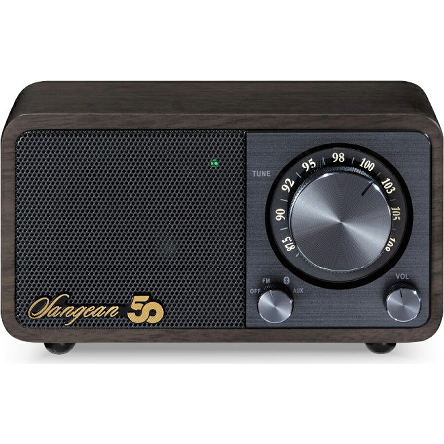 サンジーン FMラジオ受信機・Bluetooth金棒引き（ダークウォールナット）【FM専用】 Sangean打ち立てる50周年祝するひな形 Sangean WR-301-50THDW