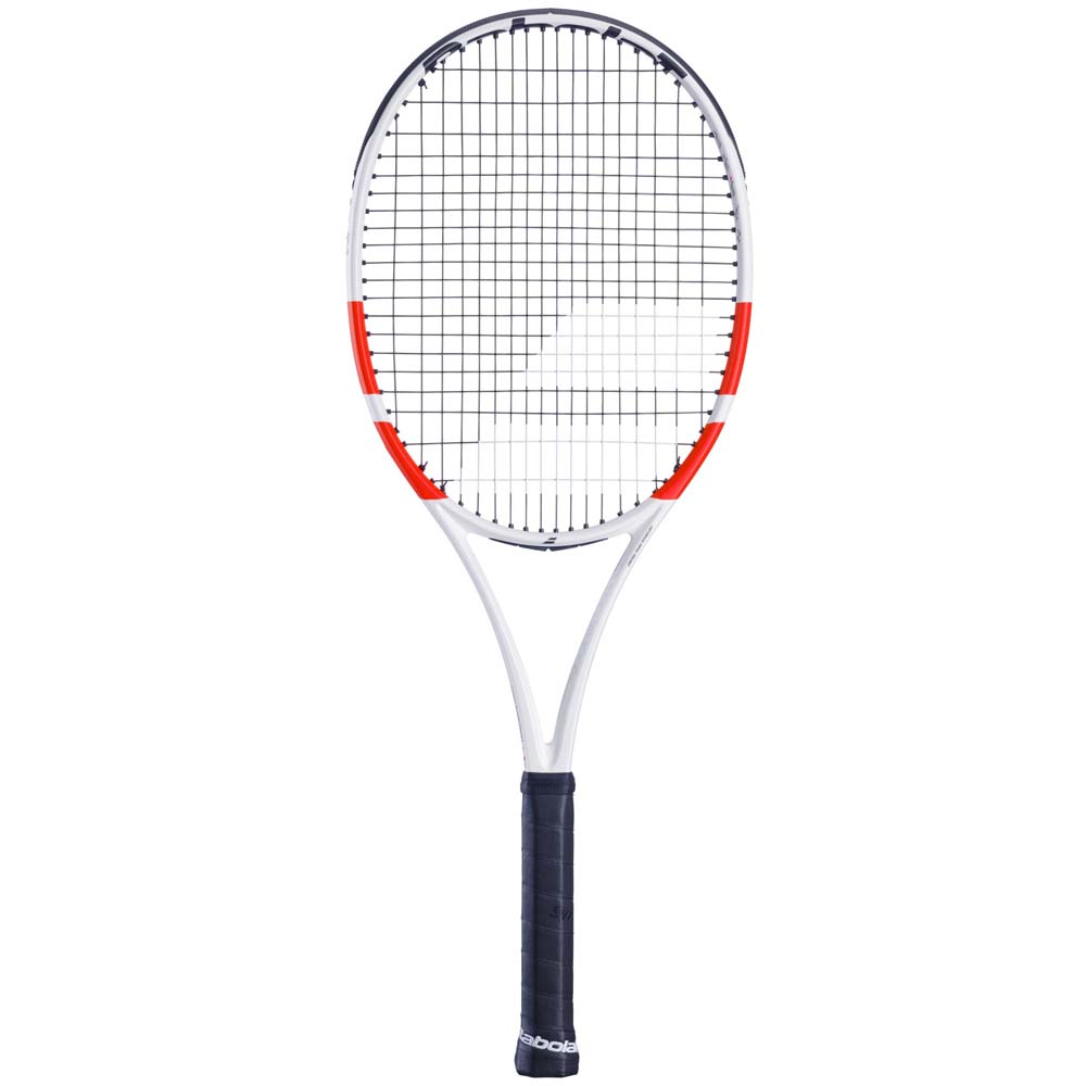 BabolaT(バボラ) 硬式テニスラケット ピュア ストライク 98 18/20（フレームのみ・ホワイト/レッド/ブラック・サイズ：G2） 101526-323-G2 Pure Strike｜Joshin web 家電とPCの大型専門店