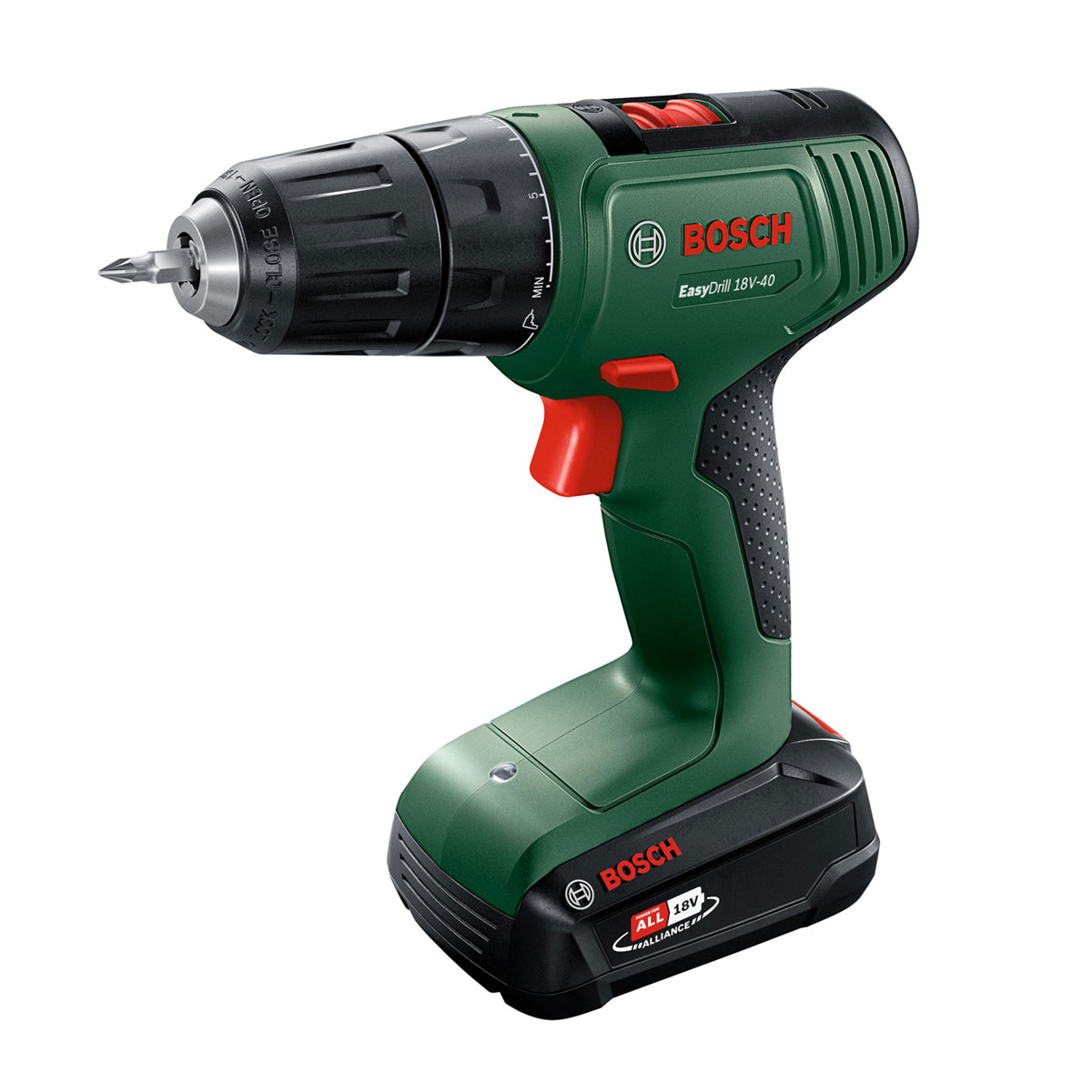 ボッシュ コードレスドライバードリル(1.5Ahバッテリー(非売品)×1個、充電器(AL1810CV)付き) ED 118 BOSCH