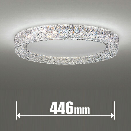 オーデリック 6畳～8畳用　 LEDシーリングライト【カチット式】※リモコン別売 OL291634BR ゴージャスリング　ODELIC [OL291634BR]