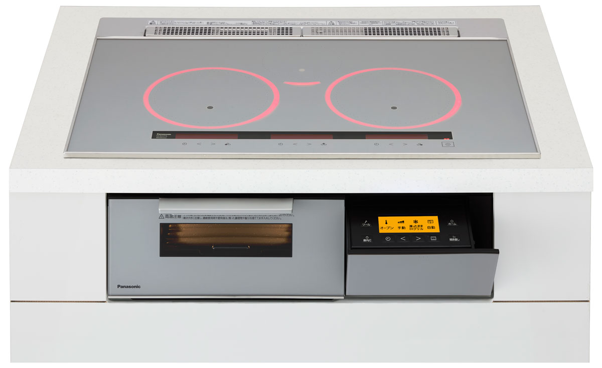 パナソニック ビルトインIHクッキングヒーター【幅75cm】【鉄・ステンレス対応】（シルバー） KZ-RA17TS Panasonic　Aシリーズ ihクッキングヒーター 3口 [KZRA17TS]｜Joshin web 家電とPCの大型専門店