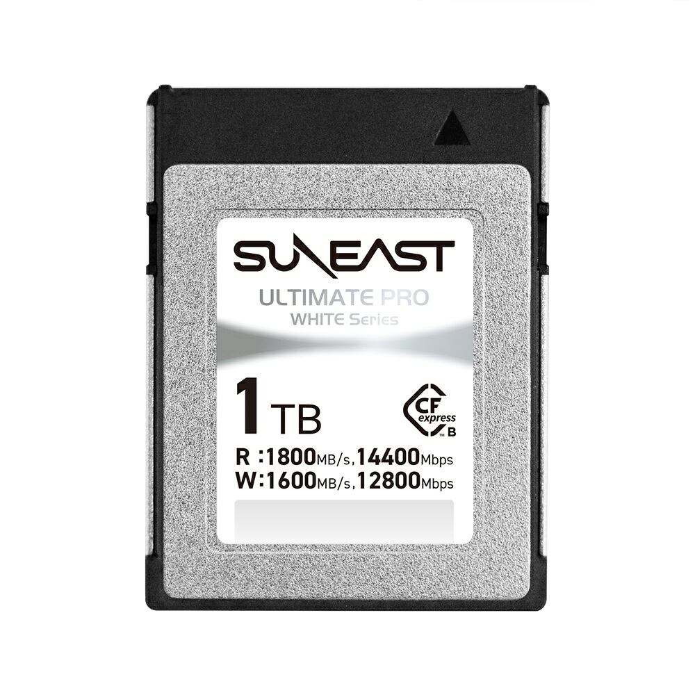 SUNEAST｜サンイースト CFexpress TypeB メモリーカード 1TB SE-CFXB001TW1800 ULTIMATE PRO WHITE Series CFexpress Type B Card