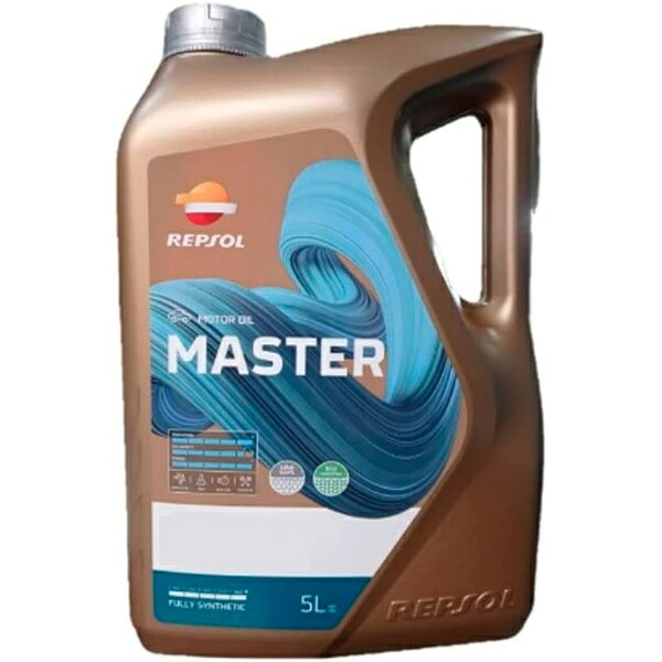 レプソル 4輪用モーターオイル マスター・ECOハイブリッド 5W-30（5L）（全合成油、API SP、ILSAC GF-6A） 007453 REPSOL