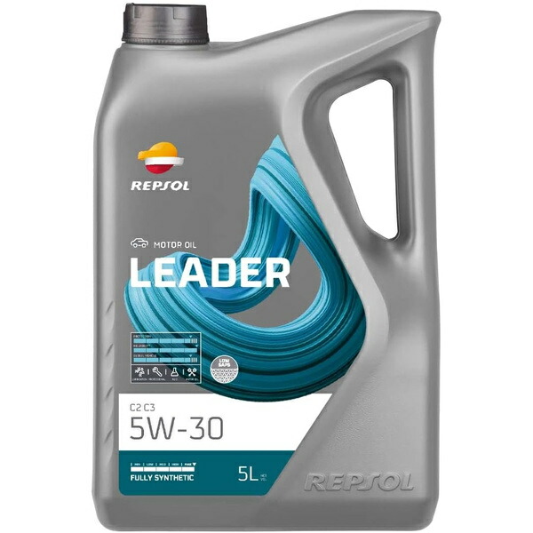 レプソル 4輪用モーターオイル　リーダー C2C3 5W-30（5L）（全合成油、API SN/CF、ACEA C2/C3） 007462 REPSOL 8,030円