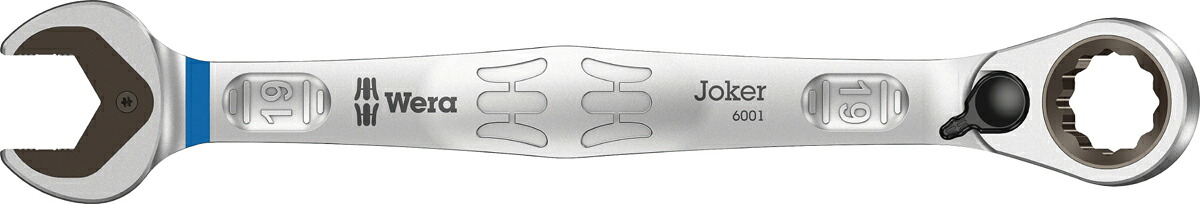 Wera 6001 コンビネーションラチェットレンチ 19粍 020074
