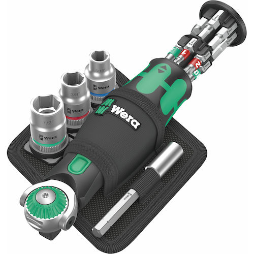 Wera 8009 サイクロップポケットセット2 インチサイズ 18点 004283