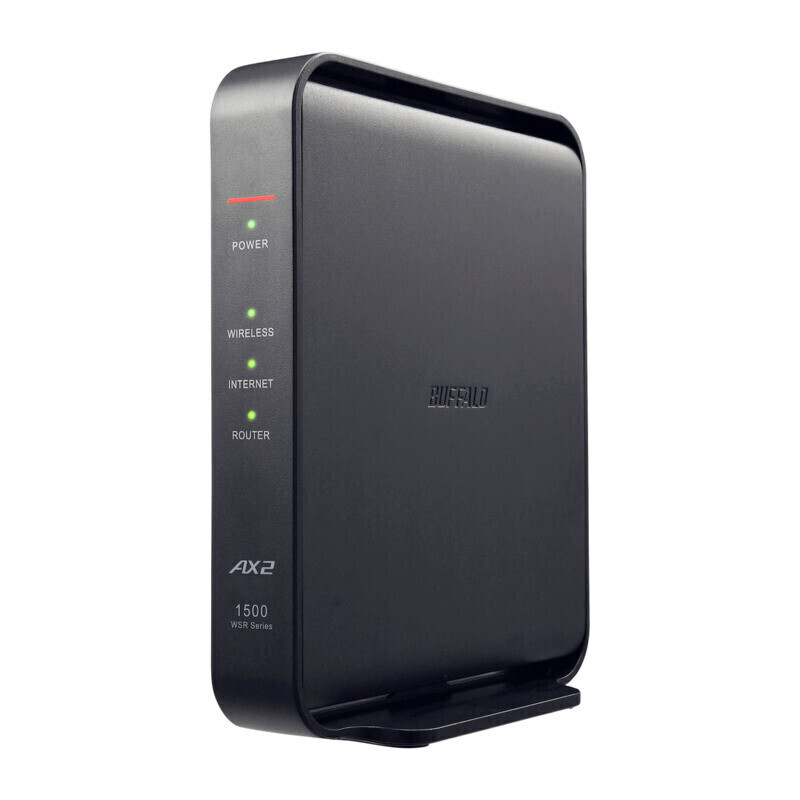 BUFFALO （バッファロー） Wi-Fi 6対応 無線LANルーター エントリーモデル(1201Mbps＋300Mbps) WSR-1500AX2L画像