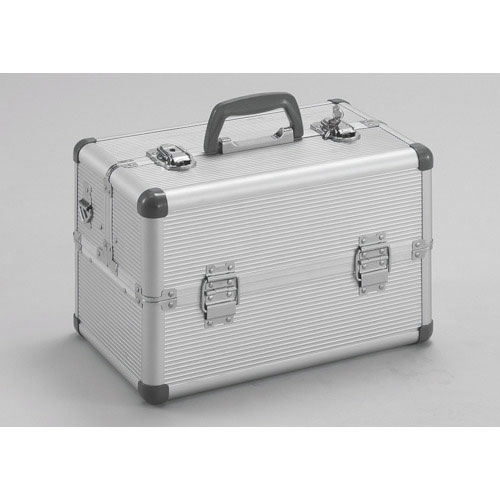 トラスコ中山 軽銀入れもの(両開き) 内寸352×207×H229（しろがね色） TACR-37