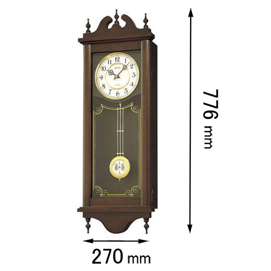 セイコー 掛時計 振子付き添い人 RQ-309-A [RQ309A]【返品カテゴリー化A】