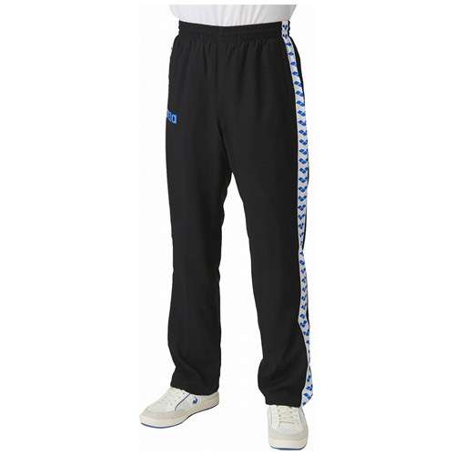 競技場 ロングズボン下（黒いこと×青味・大きさ：O） DS-ASS4LPU004-BKBU-O arena