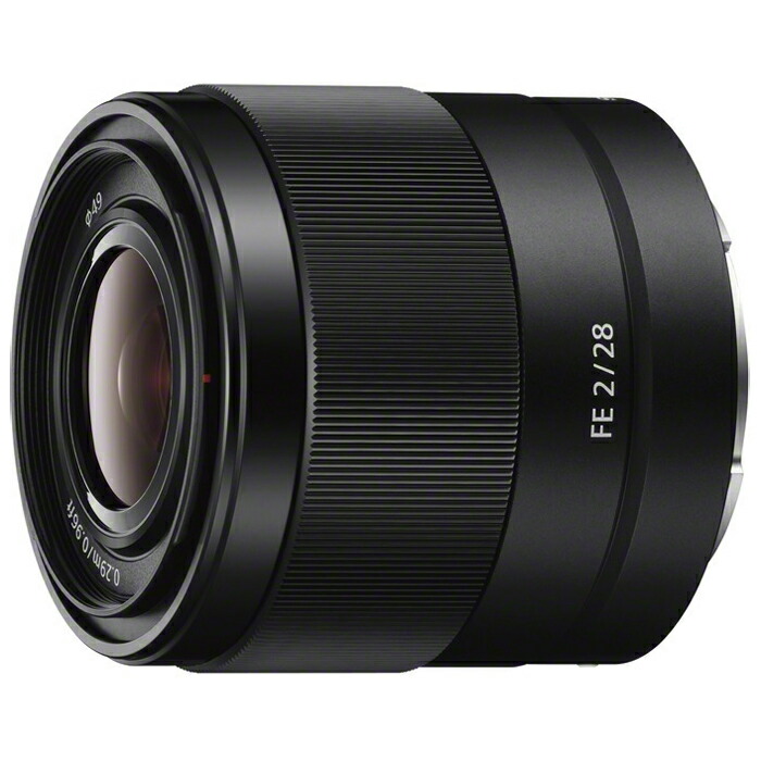 ソニー FE 28mm F2 SEL28F20 ※Eマウント用レンズ(フルサイズミラーレス対応)|Joshin web 家電とPCの大型専門店