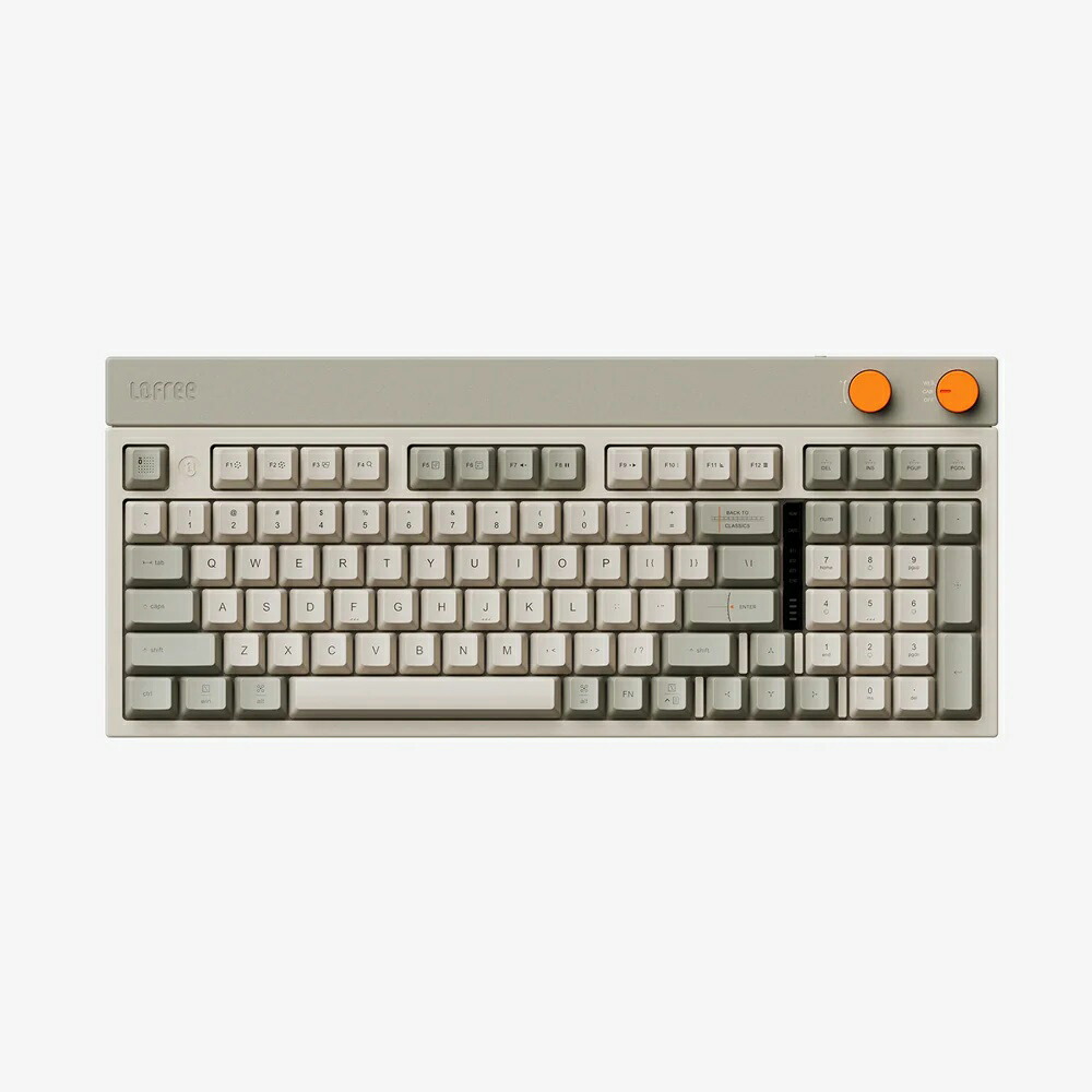 Lofree(ロ無償性) LOFREE BLOCK ワイヤレスメカニカルキーボード  OE918