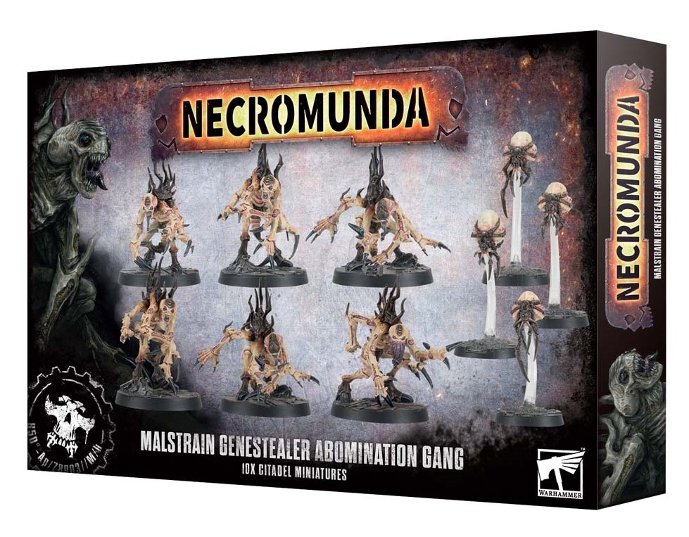 ゲームズワークショップ NECROMUNDA：GENESTEALER ABOMINATION GANG ネクロムンダ